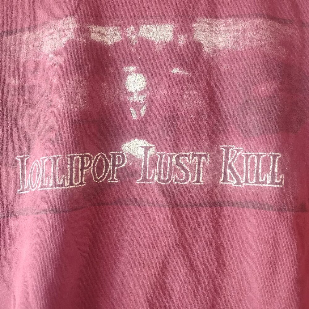 Lollipop Lust Kill Shirt, XL Size, Good Used Condition, American Rock Band